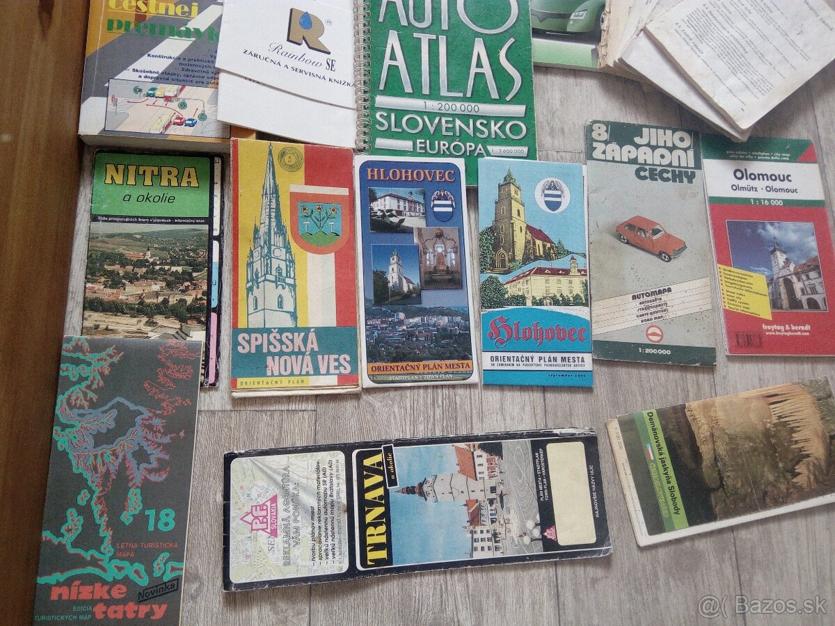 Návody na obsluhu a mapy. - 5