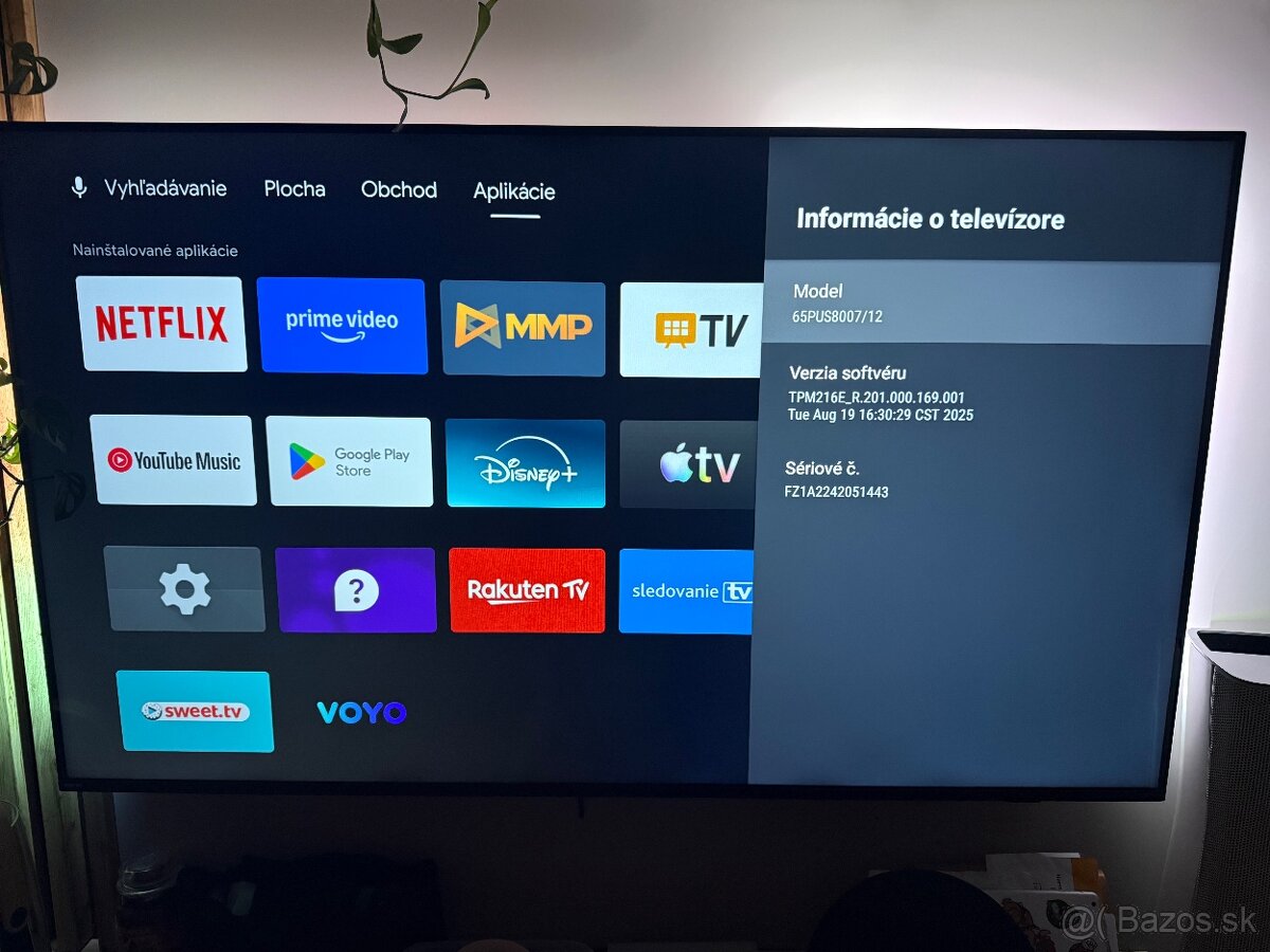 Philips android led TV 65” - 5