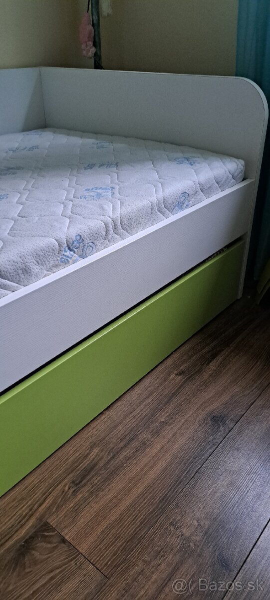 Posteľ 90x200 s úložným priestorom - 5