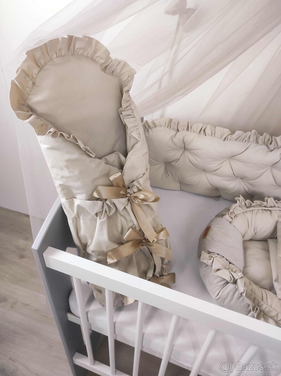 Súprava do postieľky + zavinovačka - 5