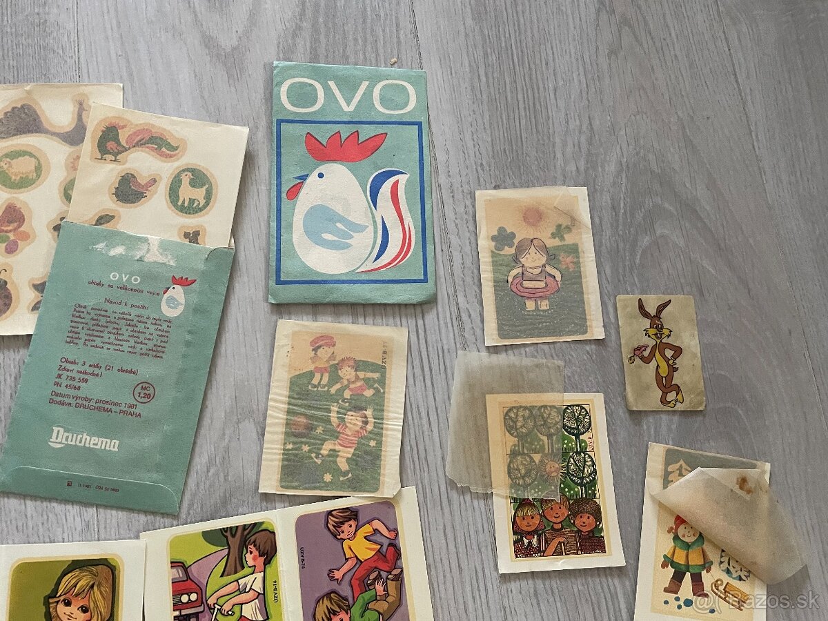 Socialistické vodolepky - nálepky - 5