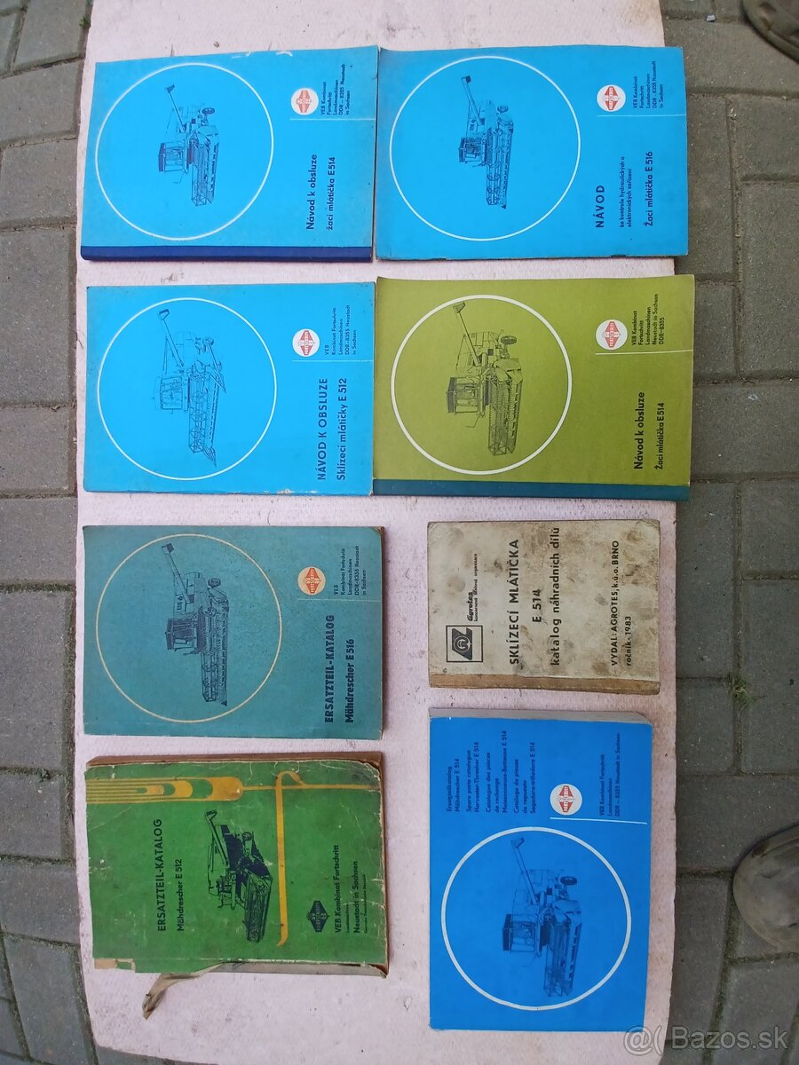Katalogy a prirucky-navody na poln. Stroje - 5