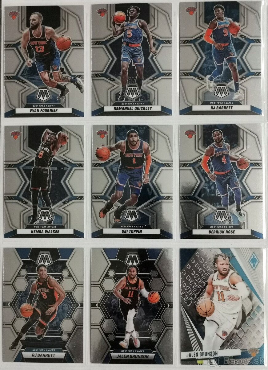 NBA karty - NY Knicks (143 kariet) - 5