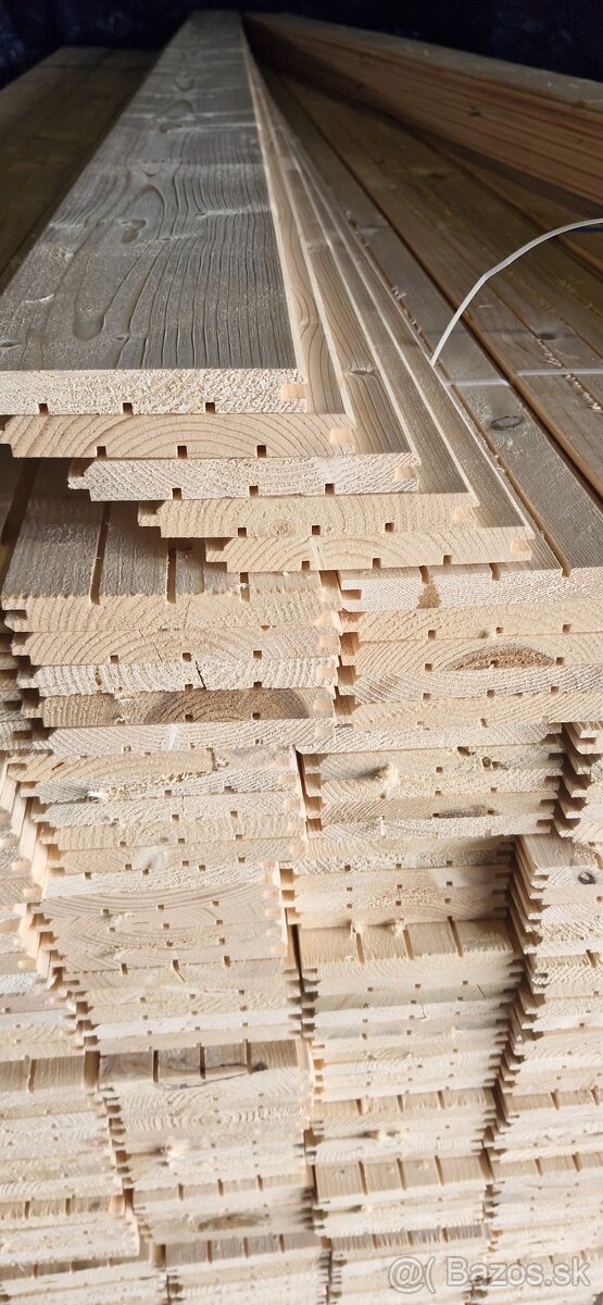 Zrubový profil/dlažkovica smrek - 5