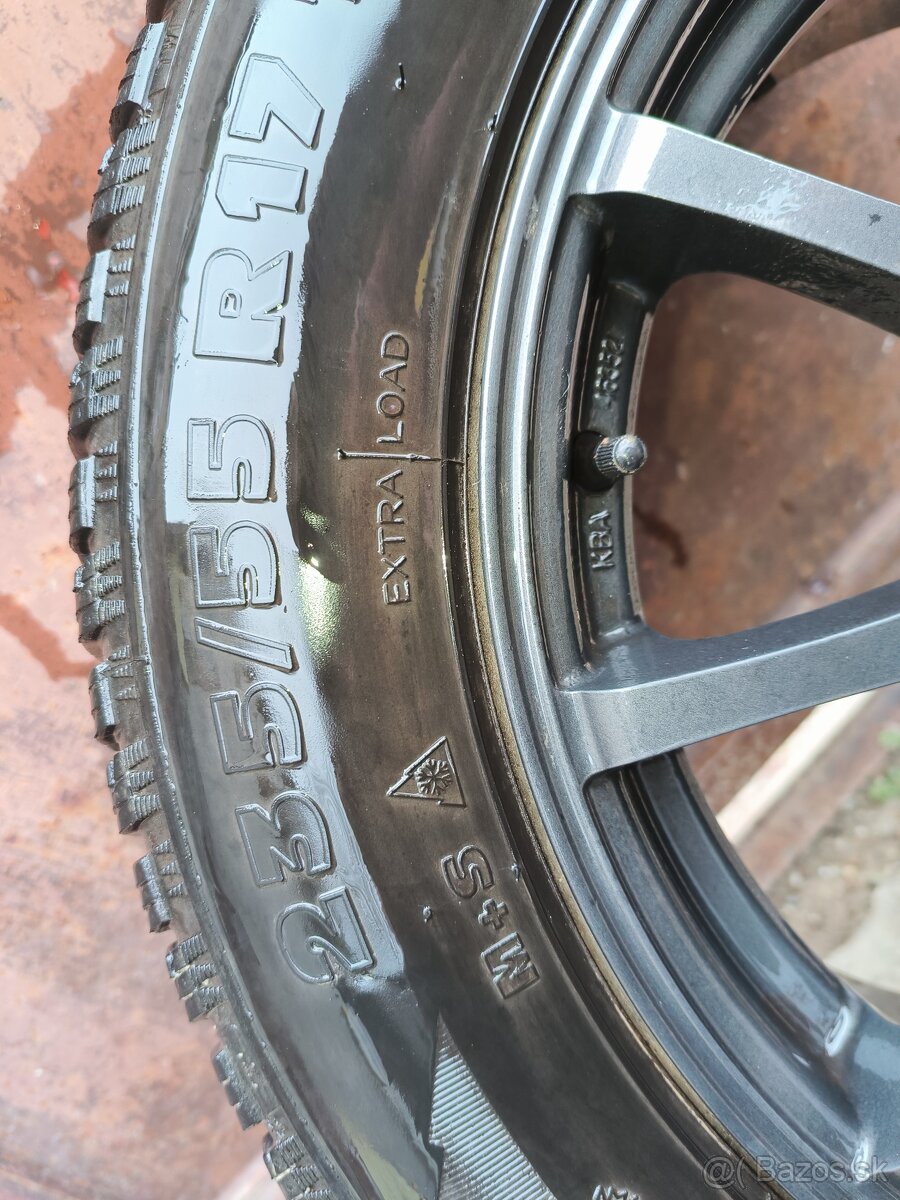 Kolesá 5x108, 235/45 R17 Zimné - 5