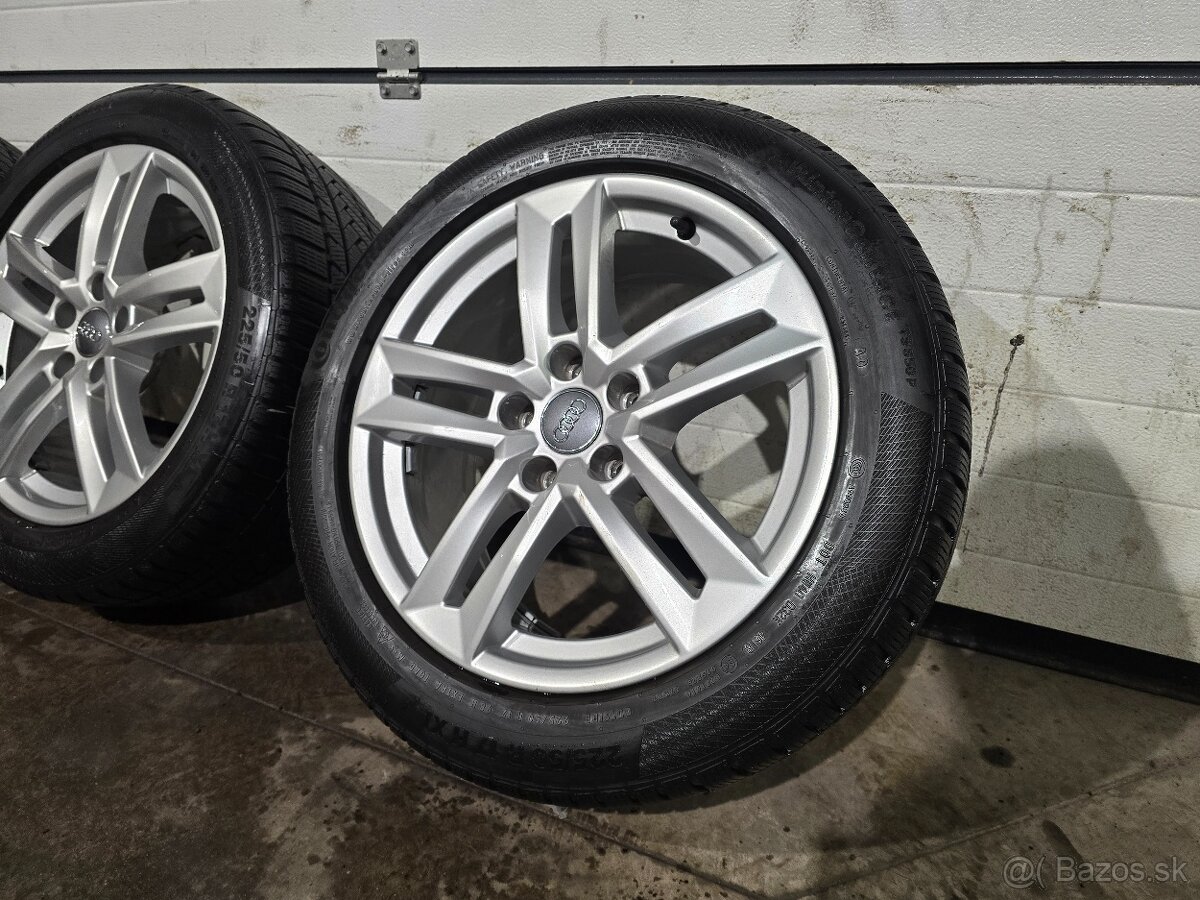Zimná Sada AUDI A4 B8, B9+Continental 225/50 R17 - 5