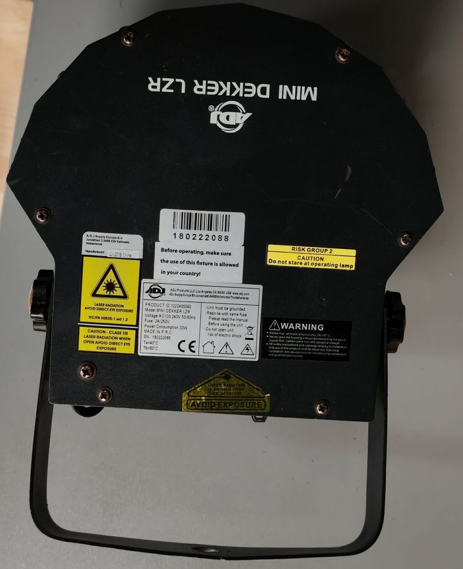 ADJ MINI Dekker LZR - 5