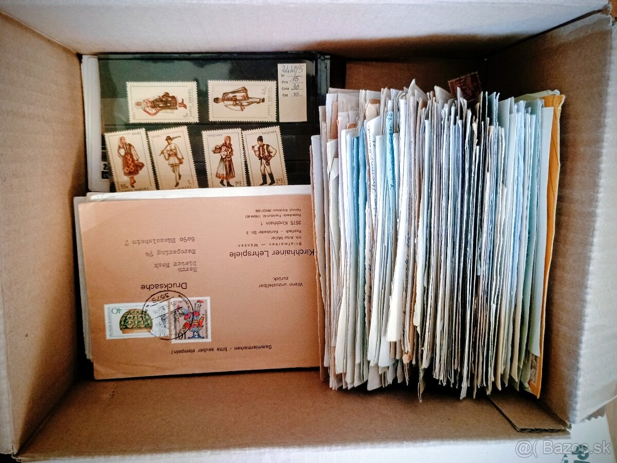 hromada FDC Nemecko +známky - 5