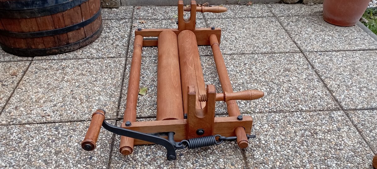 Starý drevený mangel - 5