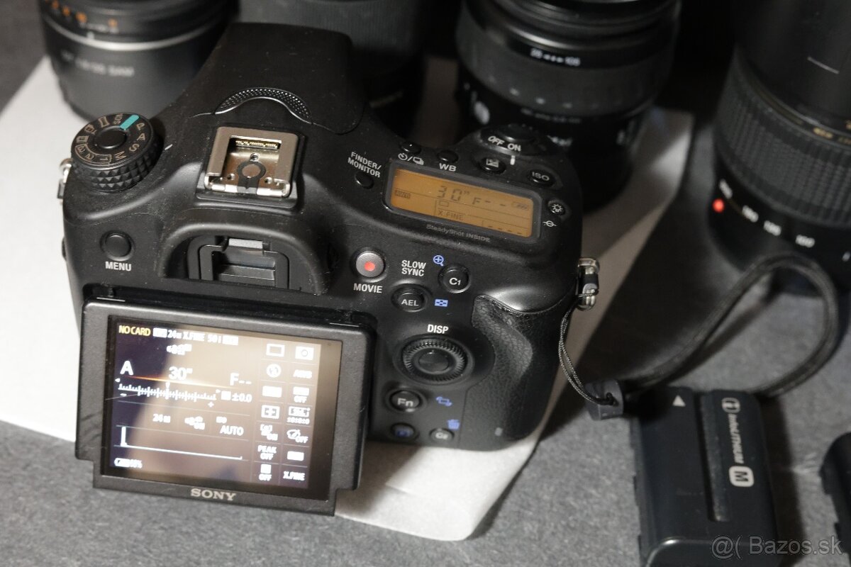 Sony A58 + 5 objektívov - 5