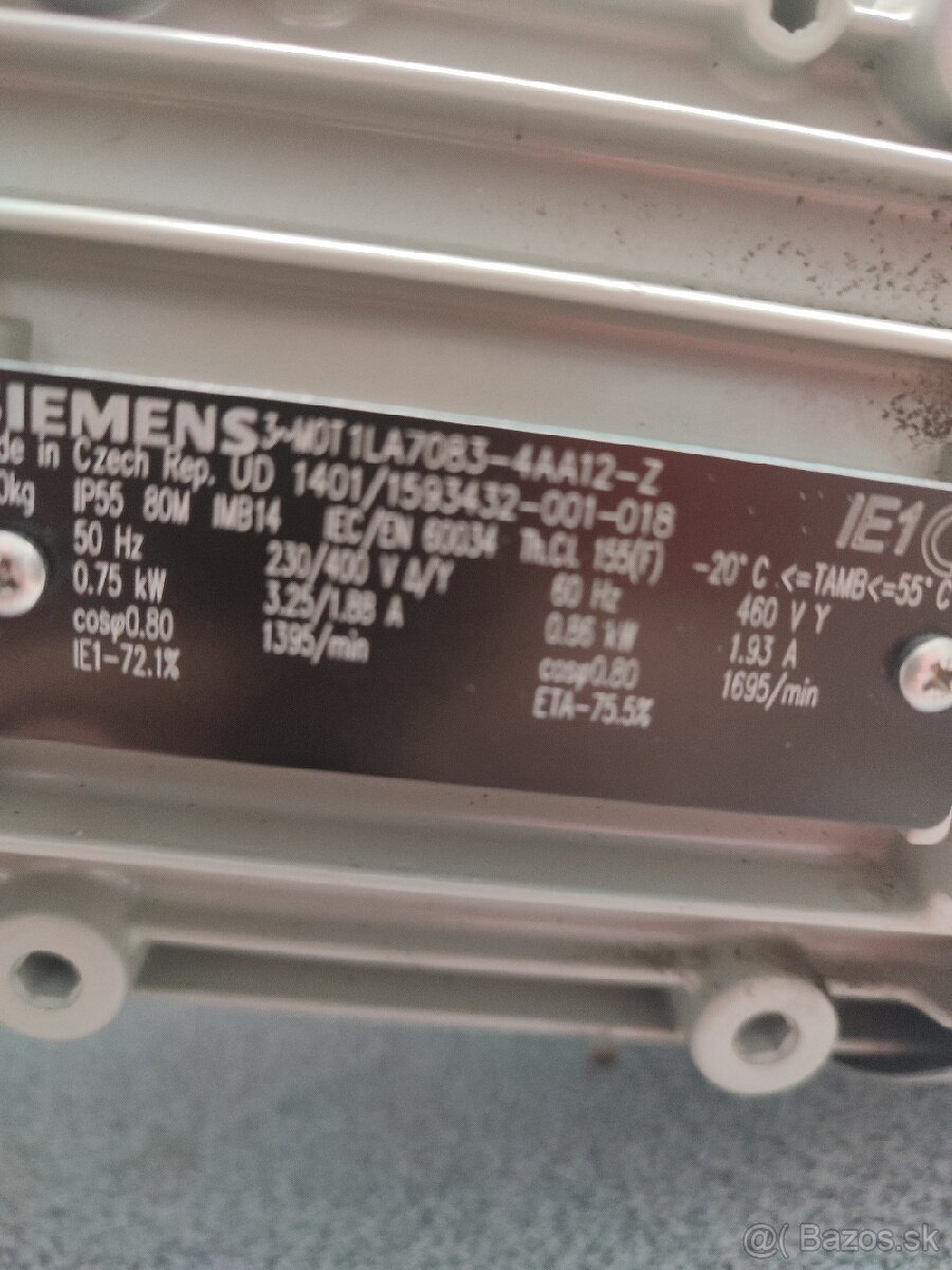 Elektromotor s prevodovkou - 5