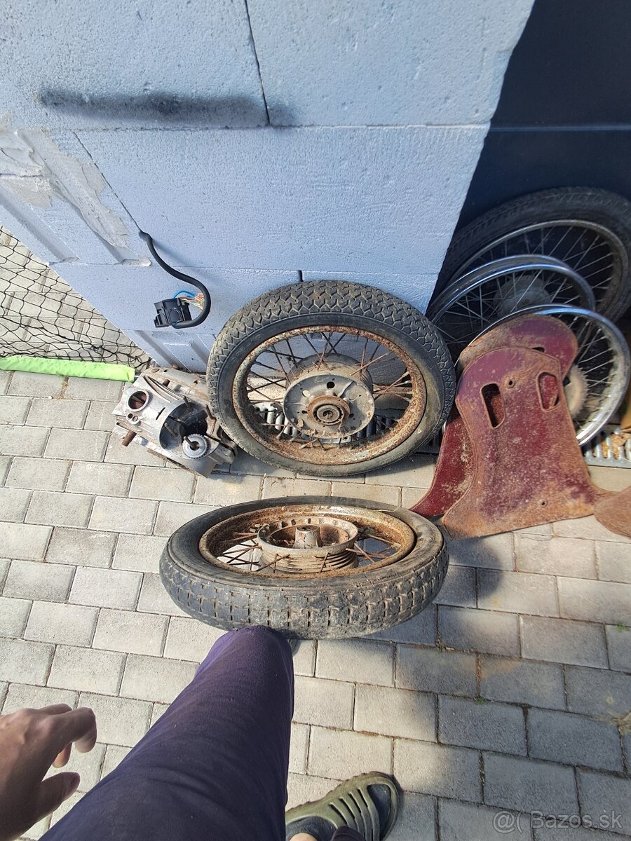 Jawa CZ diely motor - 5