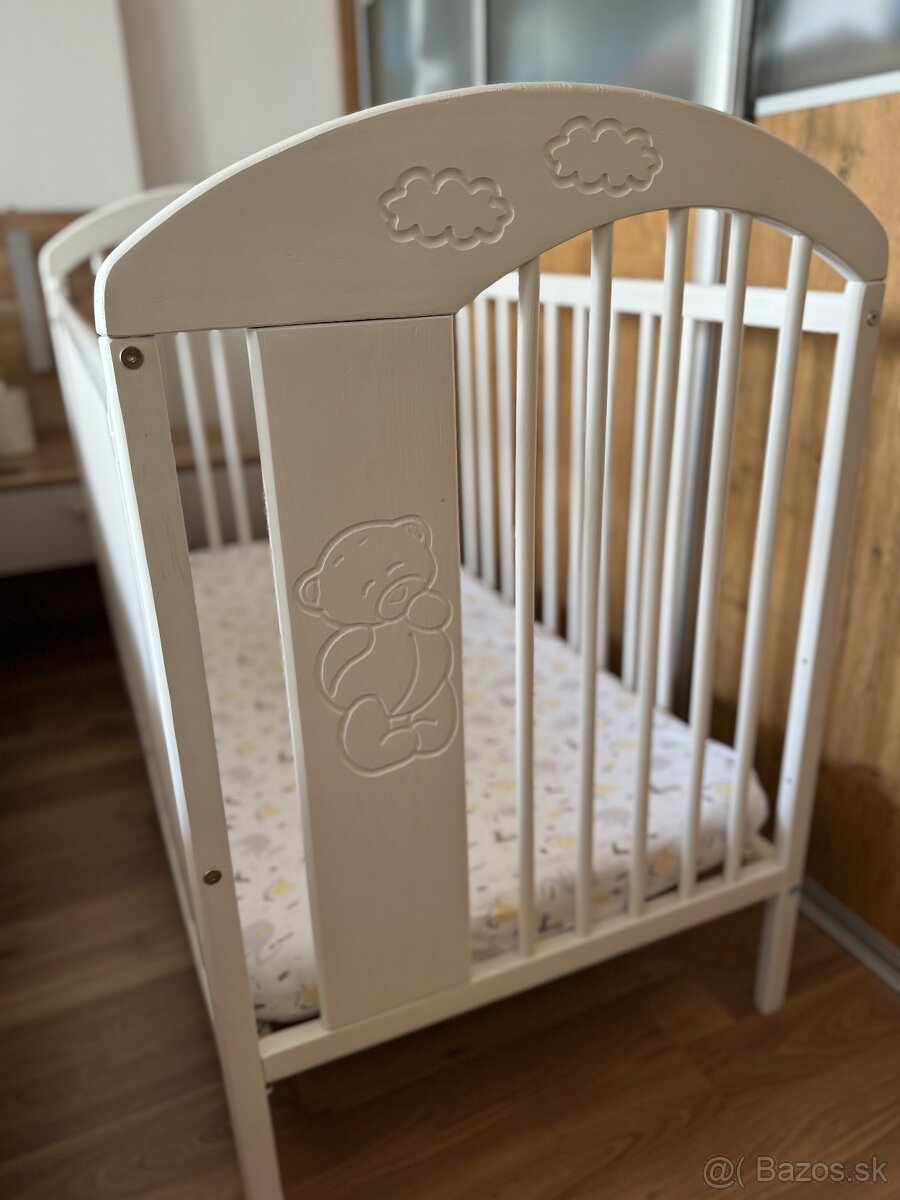 Detská postielka so stahovacim bokom - 5