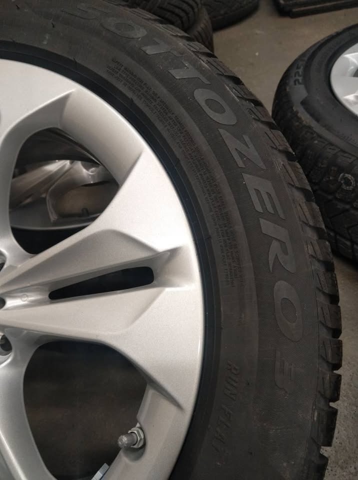 Zimná sada alu R 17" BMW X1 100 % stav. - 5