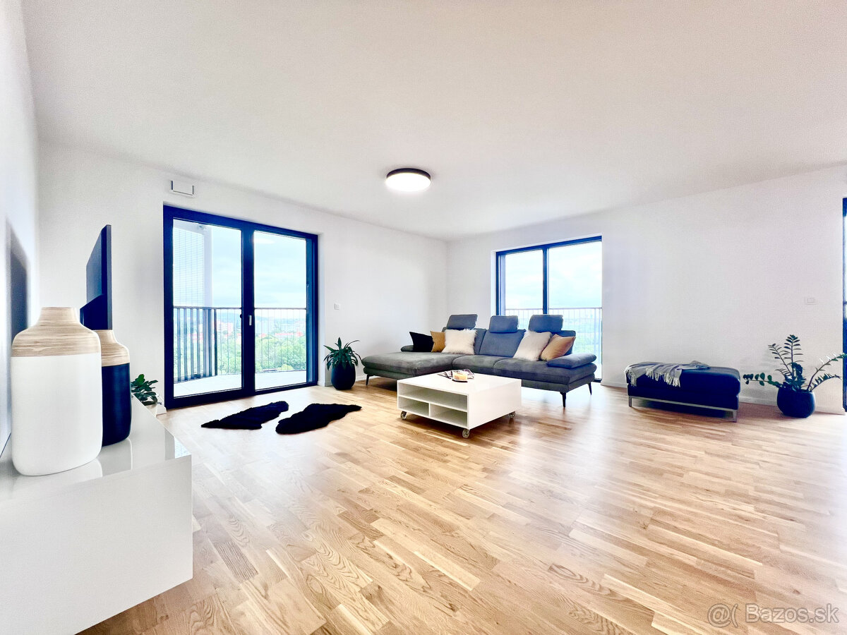 Prenájom - 4i byt s terasou a PS v projekte Guthaus - 5