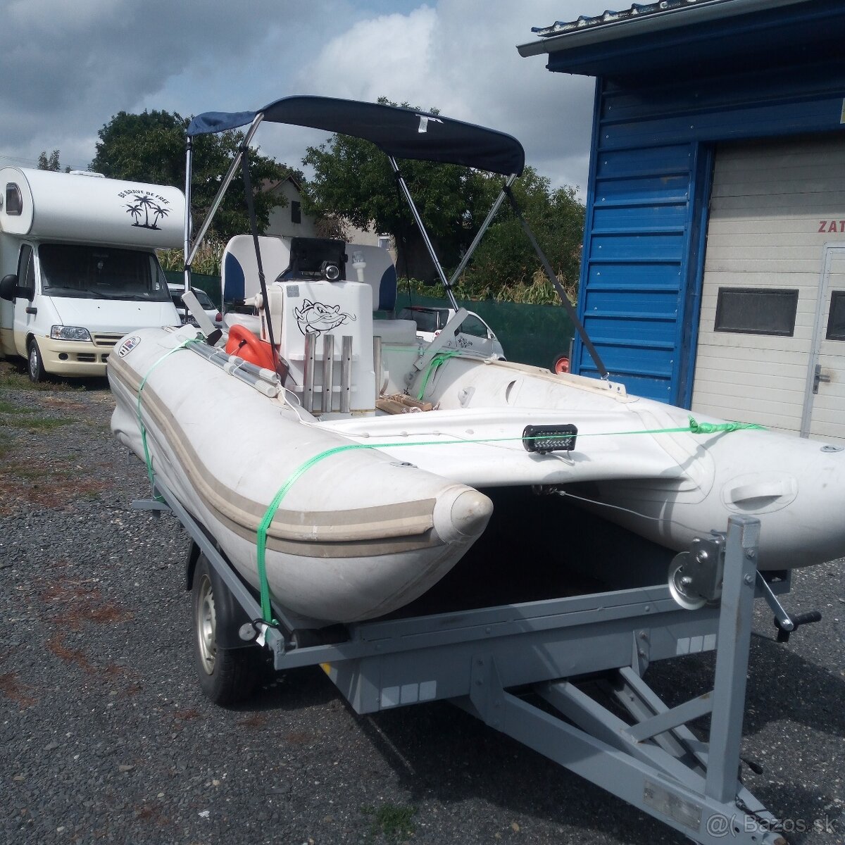 Nafukovací čln katamara - 5