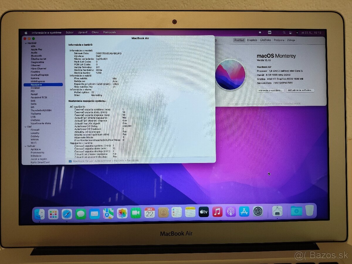 MacBook Air 2017 | i5 • 8GB • 128GB SSD - 5