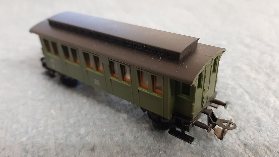 Vláčiky - osobný vozeň Zeuke TT - 5