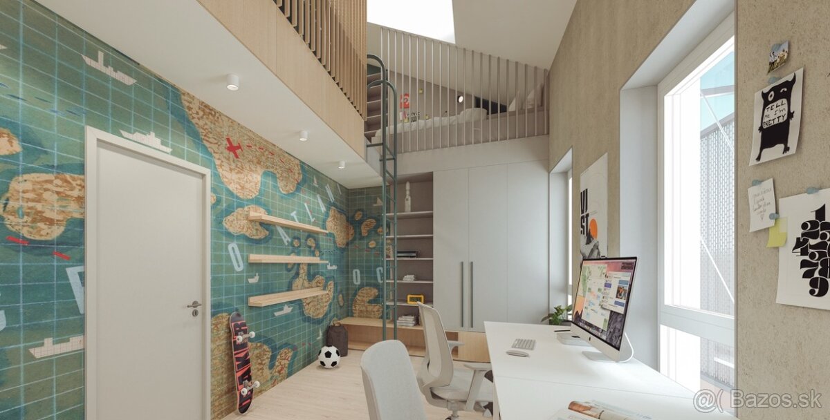 4-izbový loftový byt v projekte Smaragd Bernolákovo - 5