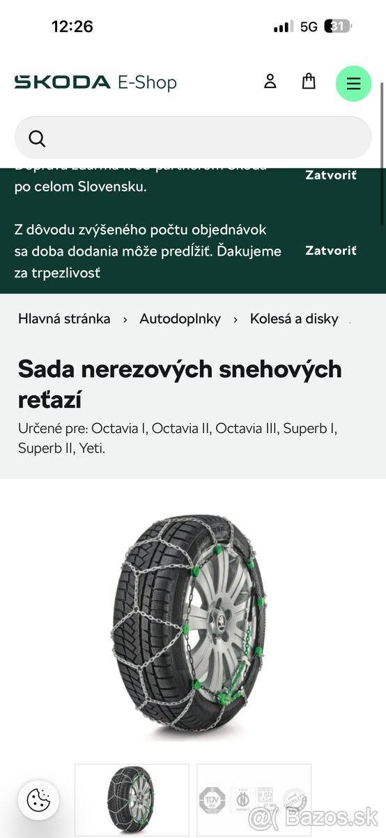 Snehové reťaze - 5