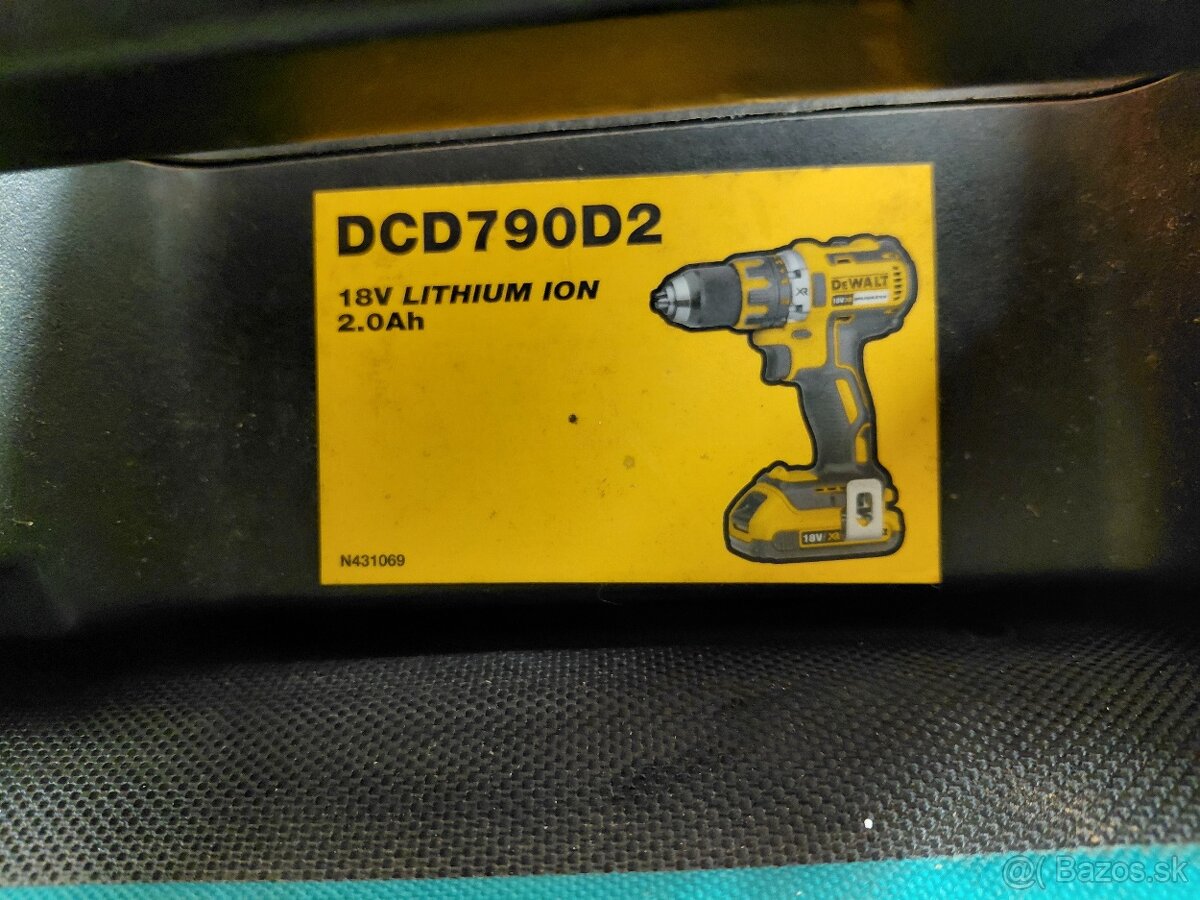 Predam akuvŕtačku zn. Dewalt ZLAVA - 5