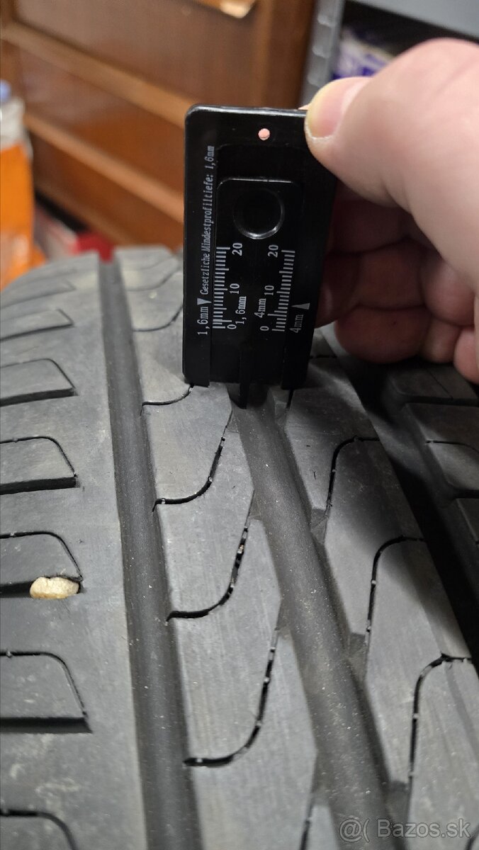 4ks letne pneumatiky 215/55 R17 - 5