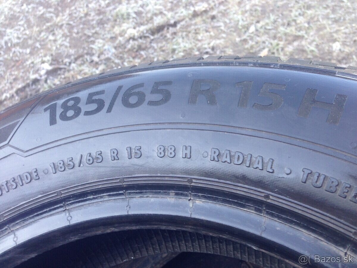 Predám letné Pneu 185/65 r15 5mm - 5