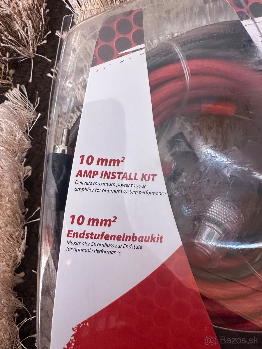 LK-10 – Amp Install Kit / Kompletná kabeláž na auto subwofer - 5