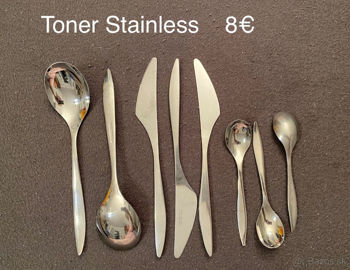 Príbory Toner, Rostex, Sandrik - kusovky - 5