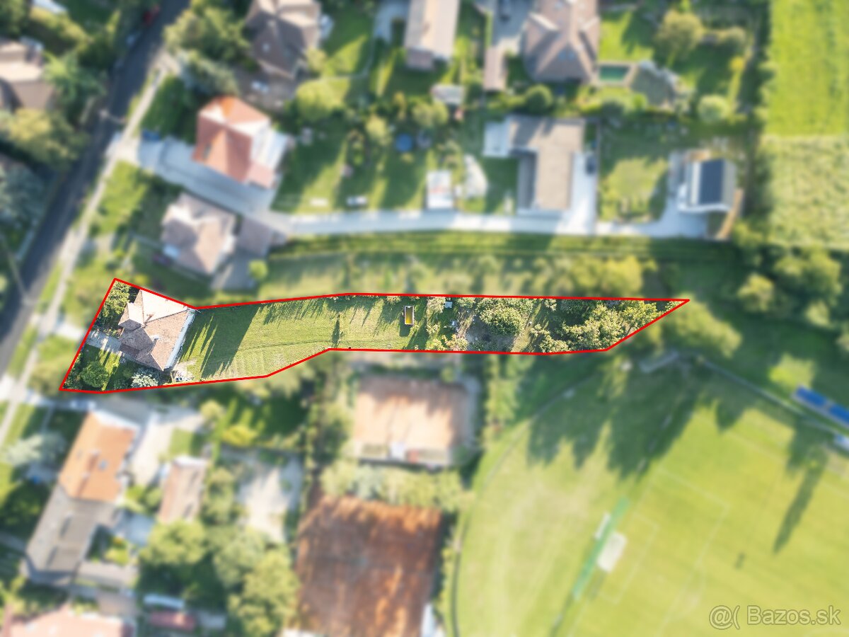 Na predaj rodinný dom s rozľahlým pozemkom 1788m2 MODRA - 5