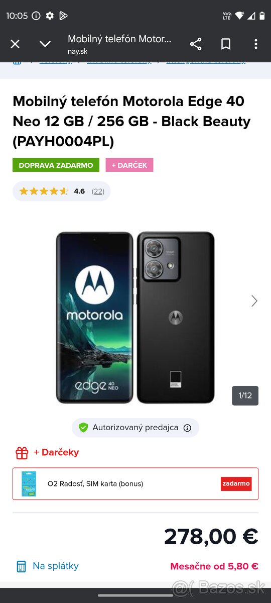 Moto Edge 40 Neo 256gb - 5