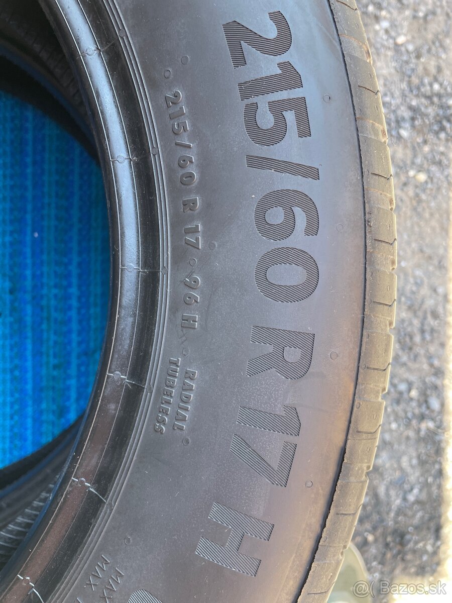 Letne Continental Ecocontact 6 215/60 R17 96H , 338 - 5