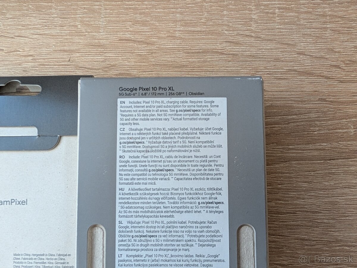 Google Pixel 10 Pro XL 256 GB Obsidian - 5