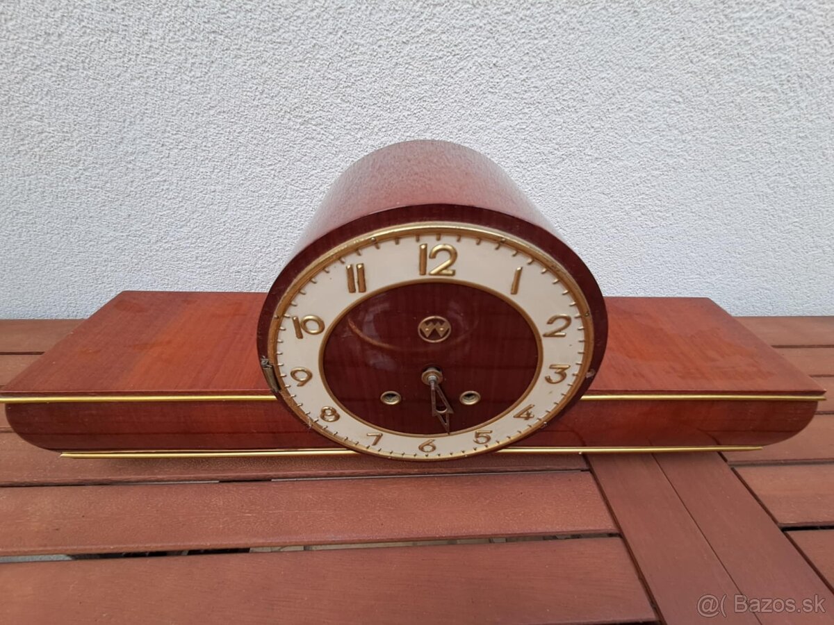 Predám nemecké krbové hodiny Weimar - 5