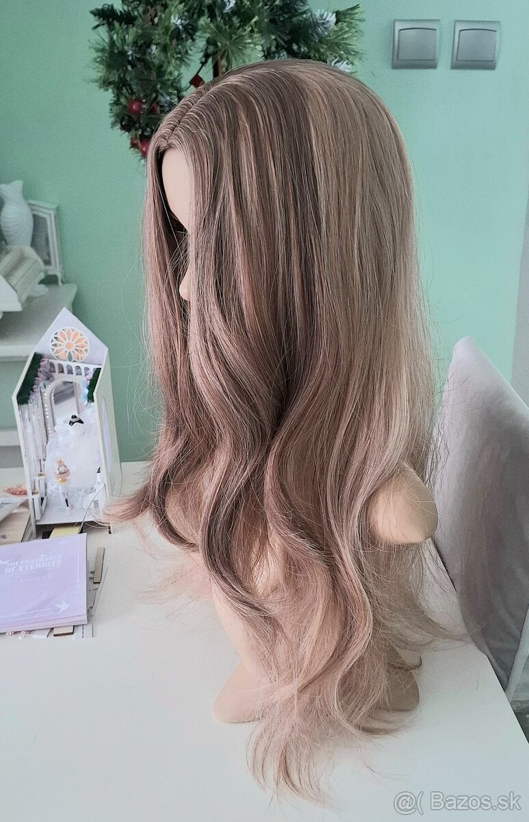 Tmavá blond parochňa - 5