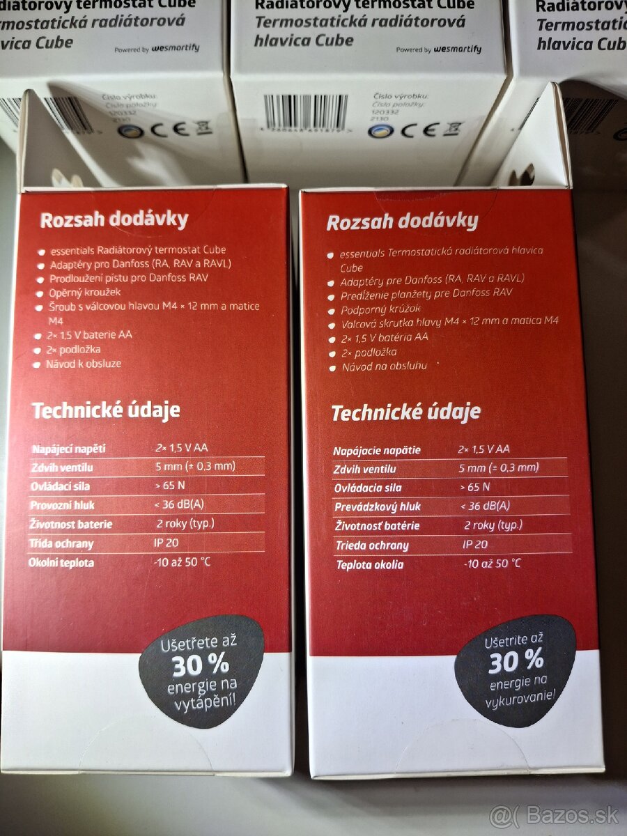 5x hlavica NOVE, LCD obrazovka - 5