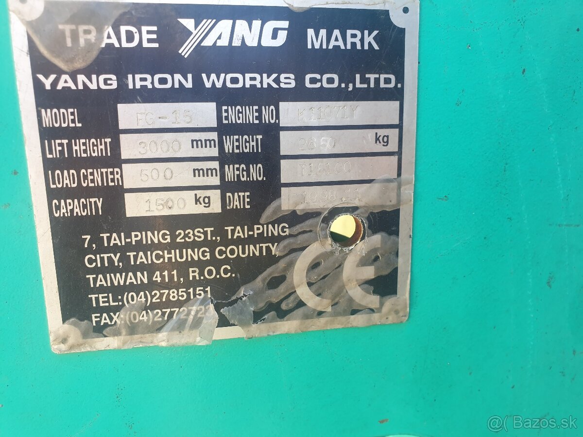 YANG FG 15, LPG - 5