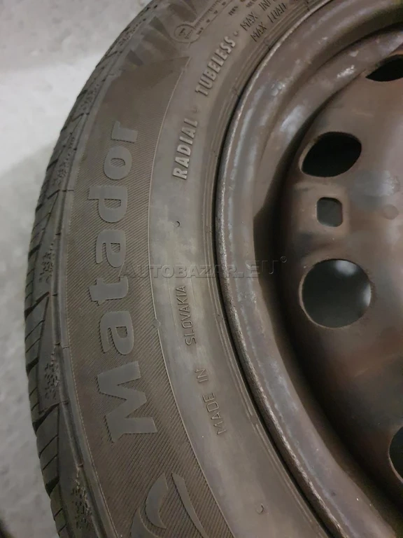 Zimne na diskoch 5x100 185/60R15 vw,seat,škoda - 5