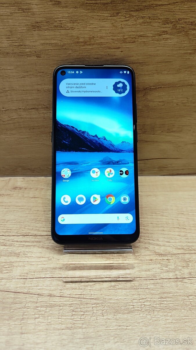 ANDROID Nokia 5.4 dual SIM blue – ako nový + v záruke - [28. - 5