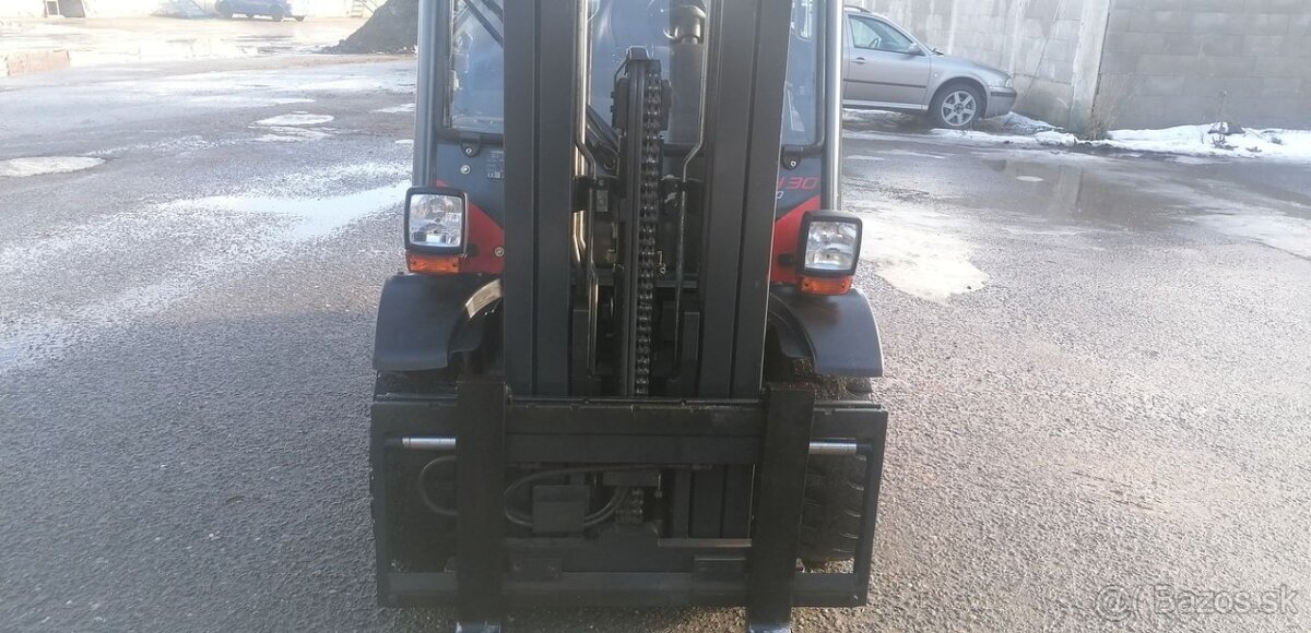 LINDE H30T-02 triplex, boční posuv SLEVA - 5