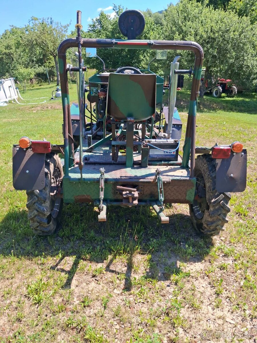 Malotraktor domácej výroby 4x4 - 5