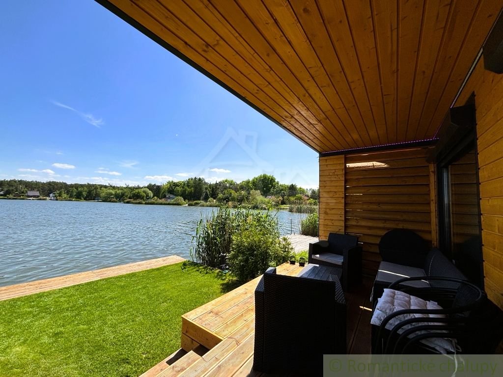 Moderná chata na brehu jazera- rybolov, relax a pohodlie, - 5