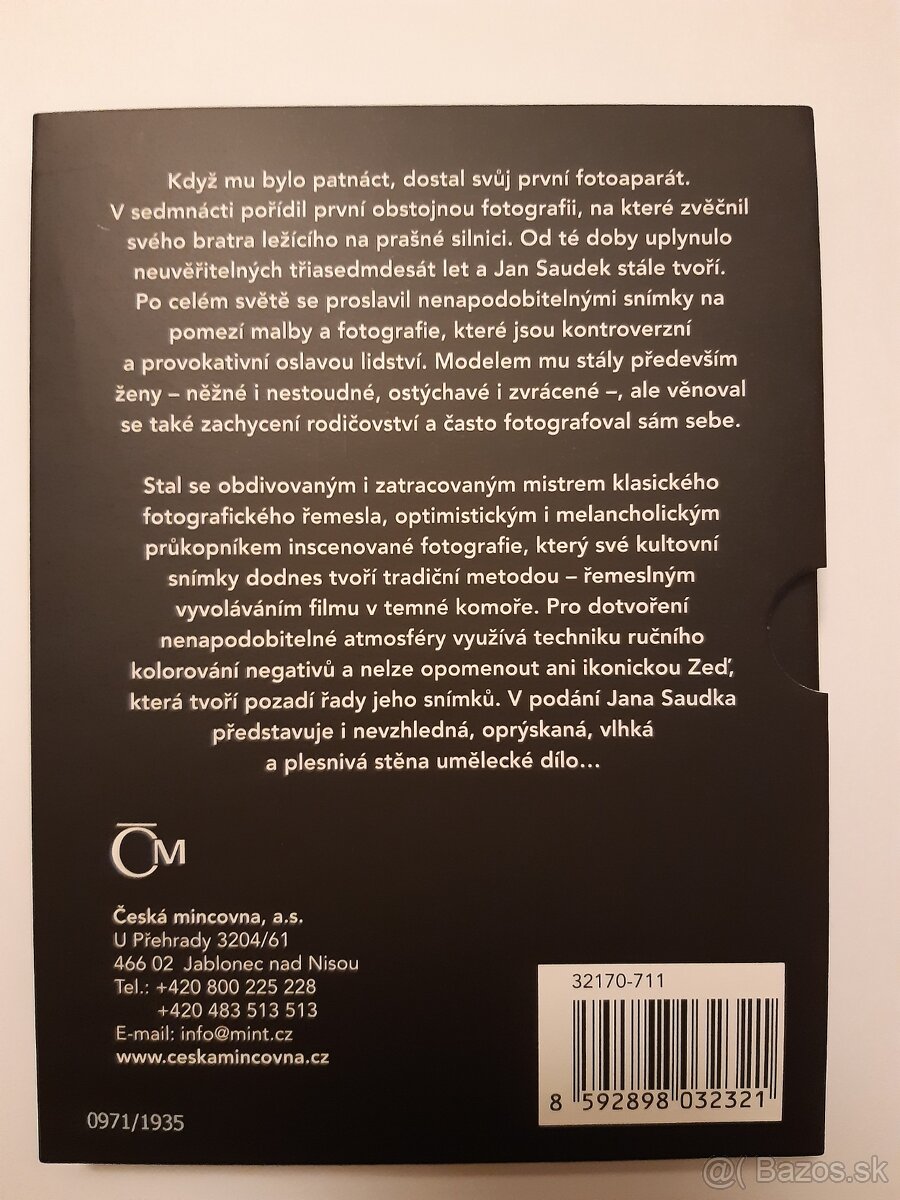 Strieborný groš Jan Saudek - 90 rokov - 5