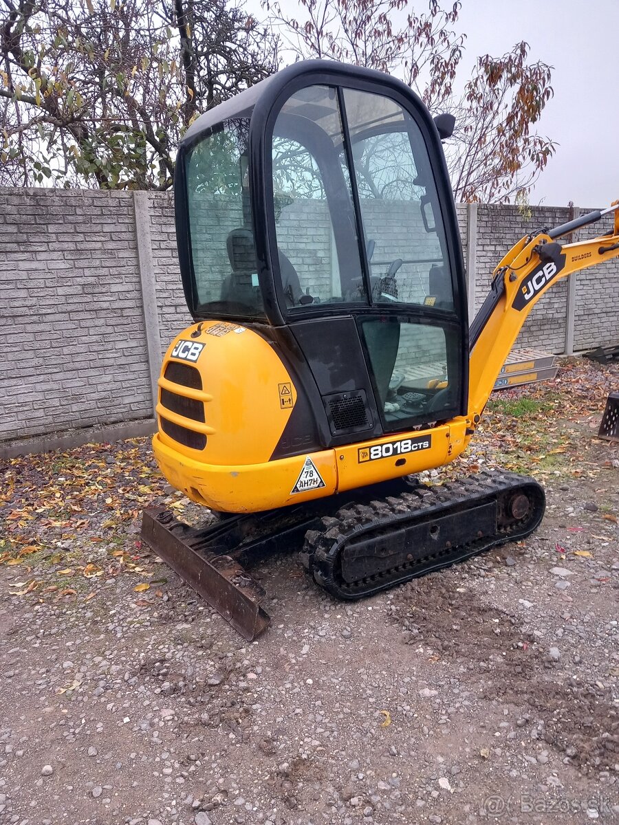 Minibáger JCB 8018 CTS - 5