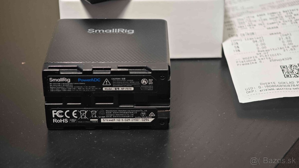 SmallRig NP-F970 USB-C - 5