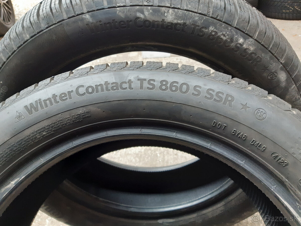 245/50 R19 -zimné Run Flat (2 kusy Continental) - 5