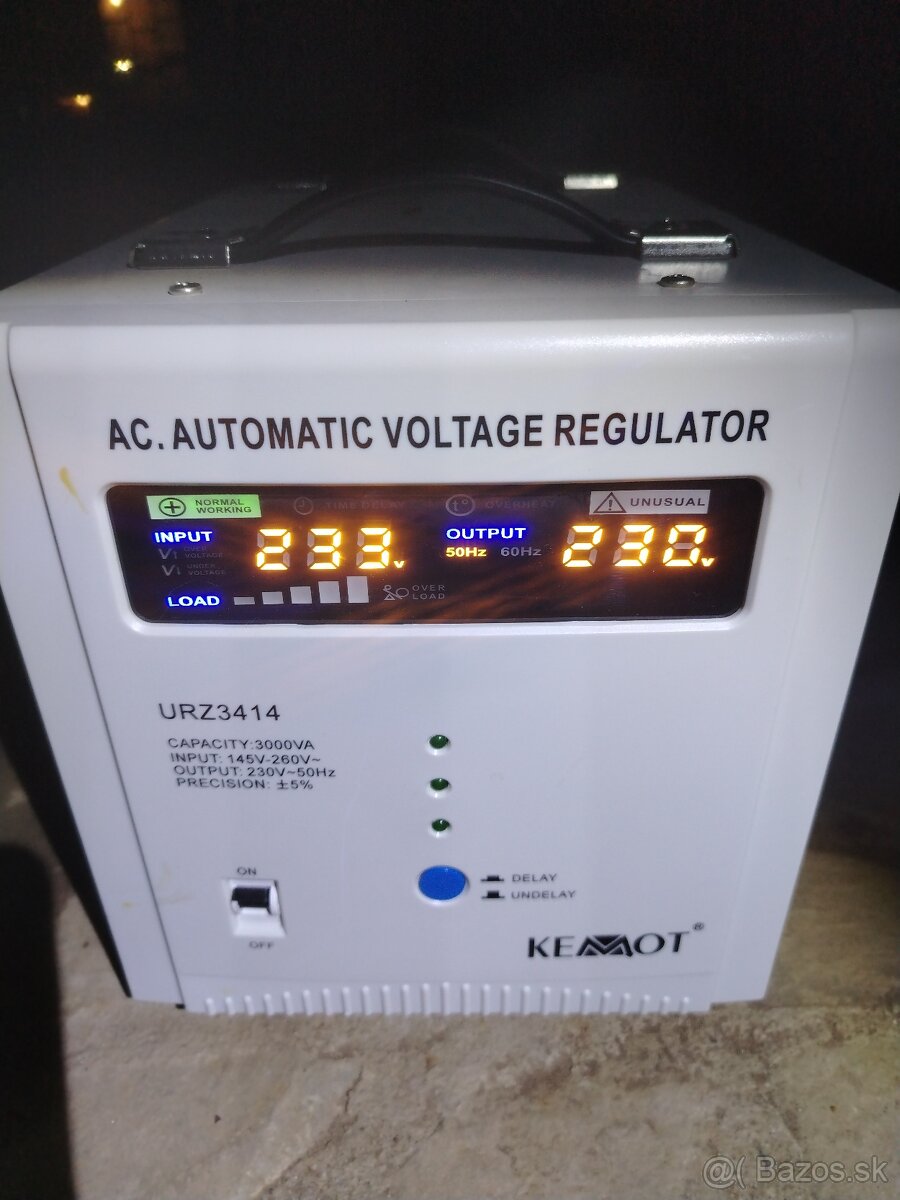 Predám stabilizátor napätia KEMOT - 5