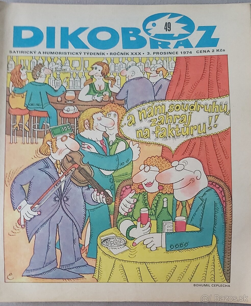 DIKOBRAZ - komplet ROČNÍK 1974 - 5