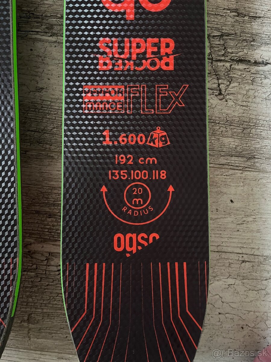 Lyže Ogso+Atk viazanie+pásy - 5