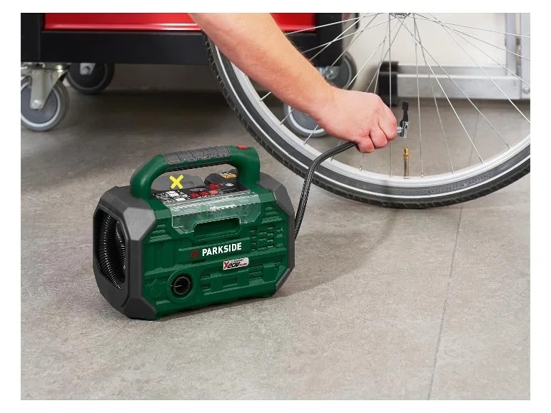 Predám Parkside aku kompresor a pumpa 20V - 5